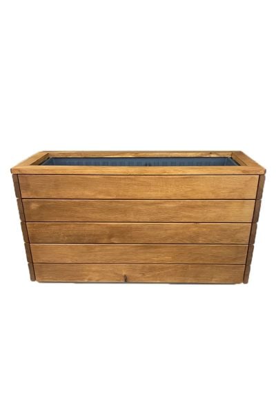 Saksı Ahşap Saksılık Büyük Boy Saksı Stand Çiçeklik Dikdörgen İç Saksılıdır 32X87X47