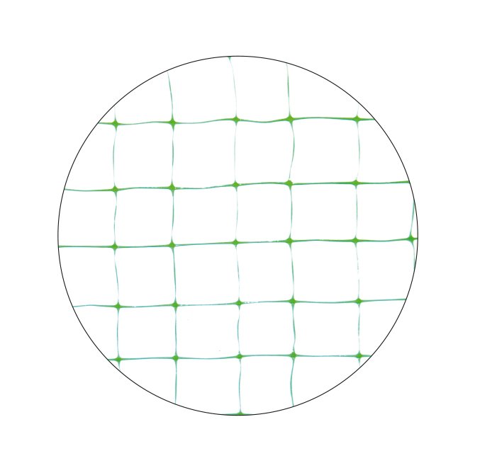 PE2222G45 - Yeşil 4X5Mt 22X22Mm Pvc Kuş Teli
