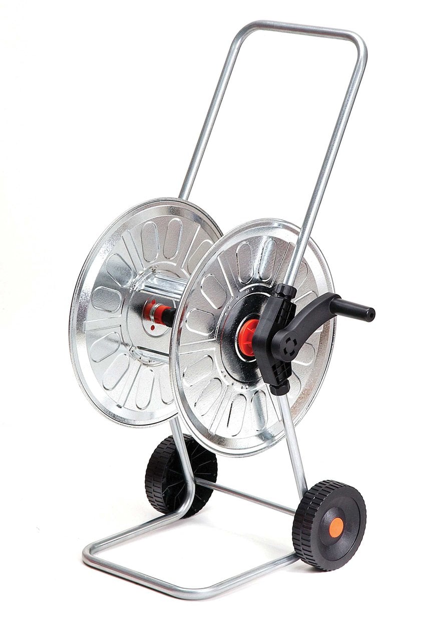 AGR212 - Tekerlekli Metal Hortum Makarası 60Mtx1/2''