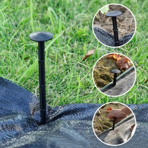 Bahçem Sera ve Güneşlik Plastik Tırnaklı Sabitleme Kazığı 11cm 10 adet