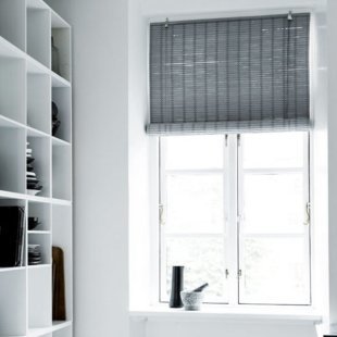 Bambu Stor Perde Antrasit/Gri 120x180 cm