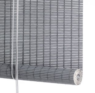 Bambu Stor Perde Antrasit/Gri 120x180 cm