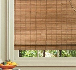 Bambu Stor Perde 120x180 cm Kahverengi